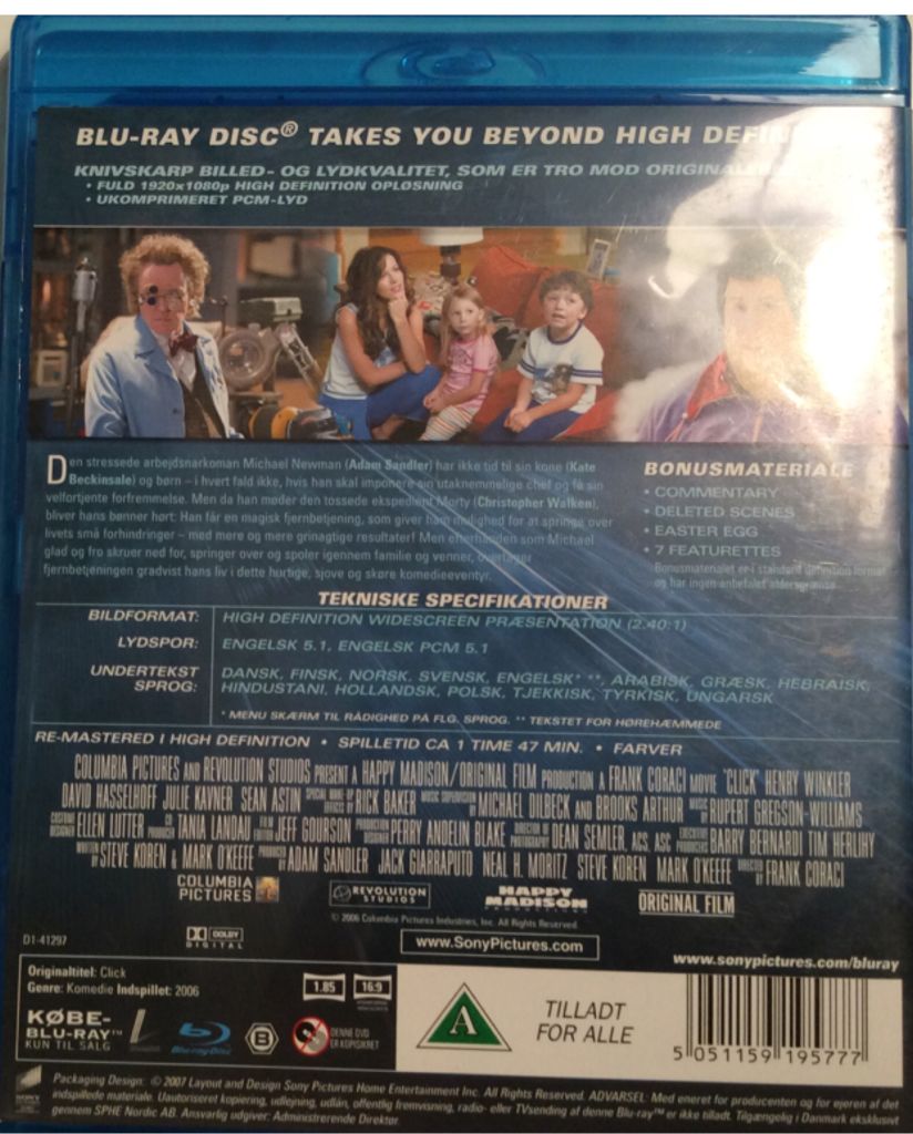 Click DVD movie collectible [Barcode 5051159195777] - Main Image 2