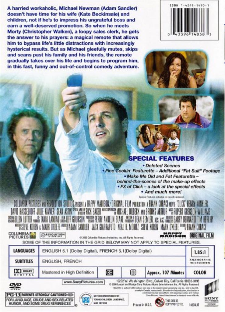 Click DVD-R movie collectible [Barcode 7509611772472] - Main Image 2