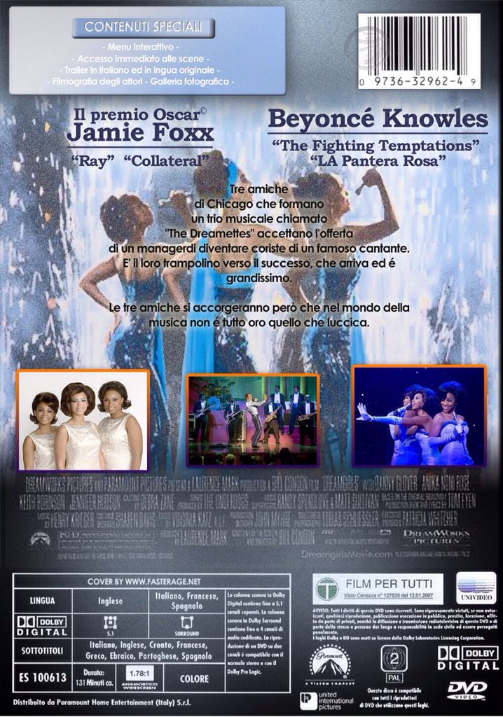 Dreamgirls DVD movie collectible [Barcode 032429020444] - Main Image 2