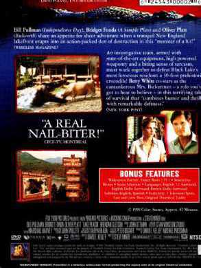 Lake Placid DVD movie collectible [Barcode 024543000020] - Main Image 4