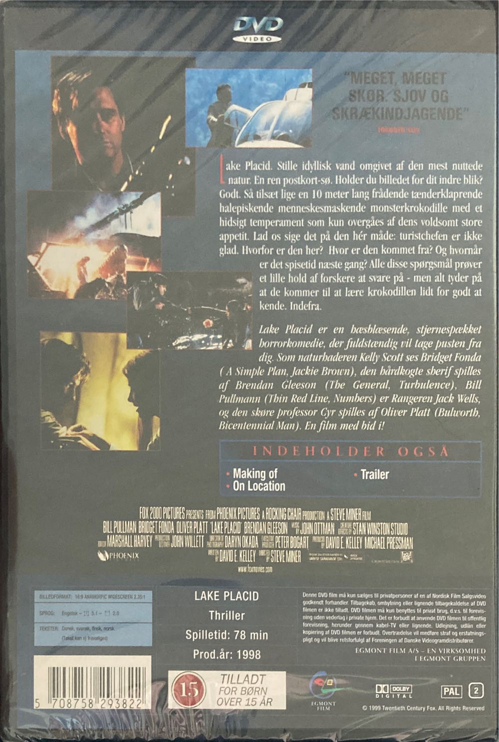 Lake Placid Digital Copy movie collectible [Barcode 5708758293822] - Main Image 2