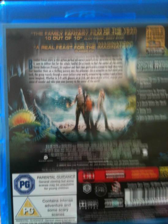 Journey 1 to the Center of the Earth Blu-ray movie collectible [Barcode 5017239150999] - Main Image 2
