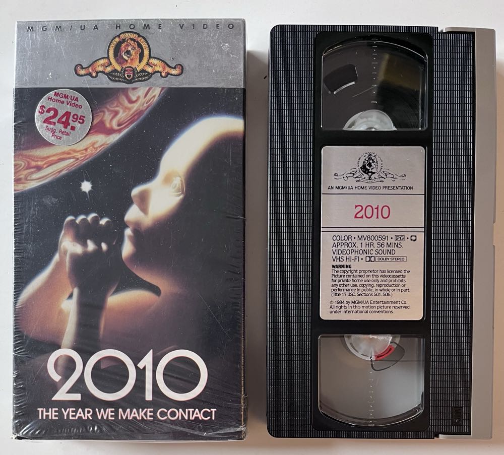 2010: The Year We Make Contact VHS movie collectible [Barcode 027616059109] - Main Image 2