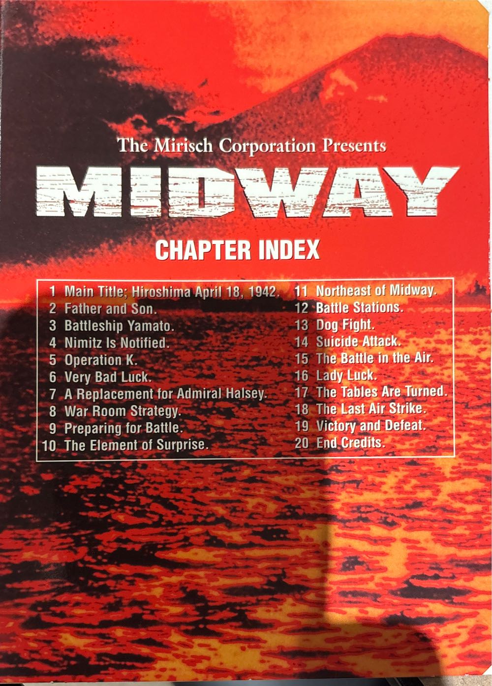WW II Movie Set: Midway DVD movie collectible [Barcode 014381429220] - Main Image 4