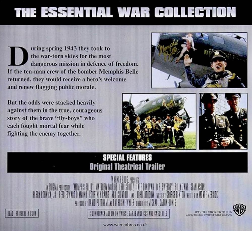 Memphis Belle DVD movie collectible [Barcode 7321900120401] - Main Image 3