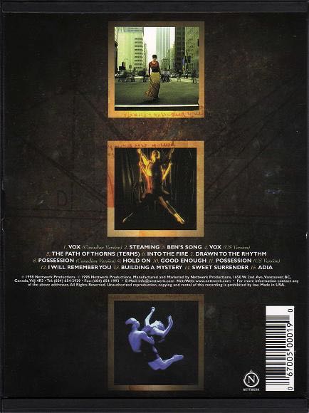 McLachlan, Sarah: Video Collection 1989-1998 DVD movie collectible [Barcode 067005000190] - Main Image 2