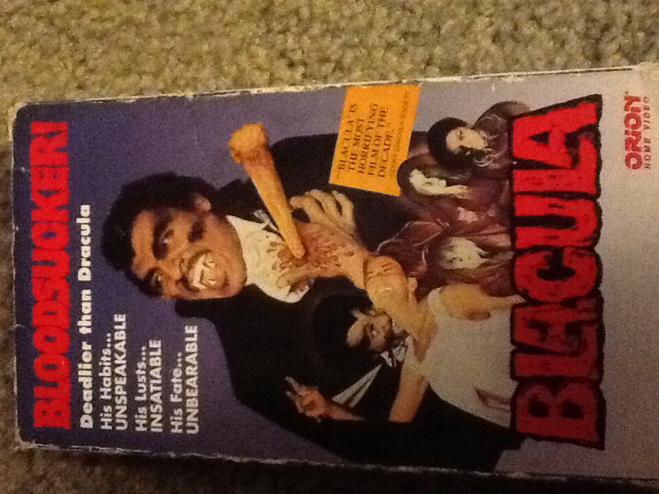 Blacula VHS movie collectible [Barcode 023568072111] - Main Image 1