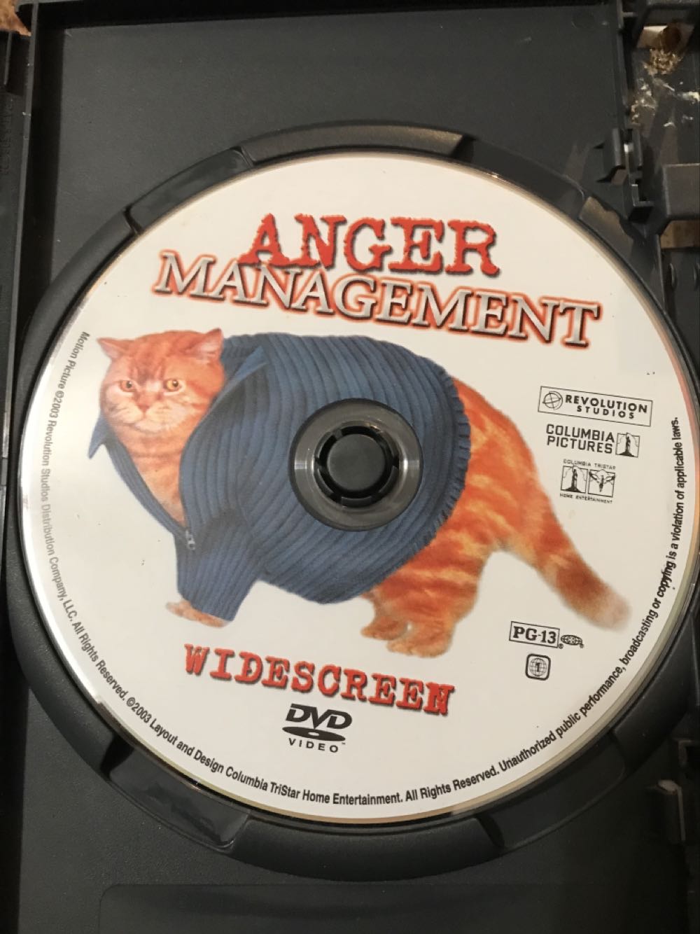 Anger Management DVD movie collectible [Barcode 043396014879] - Main Image 4