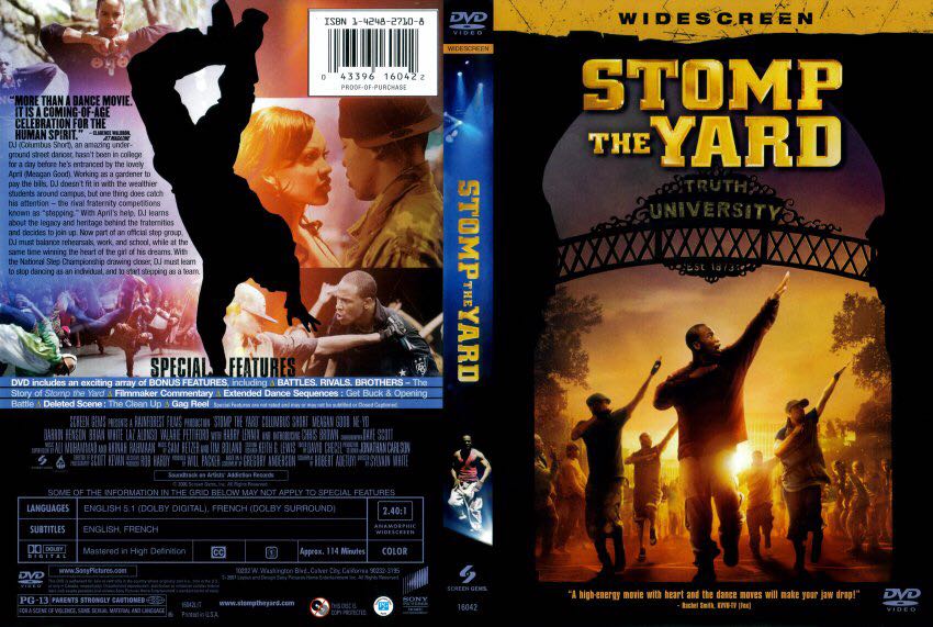 Stomp the Yard DVD movie collectible [Barcode 043396190078] - Main Image 2