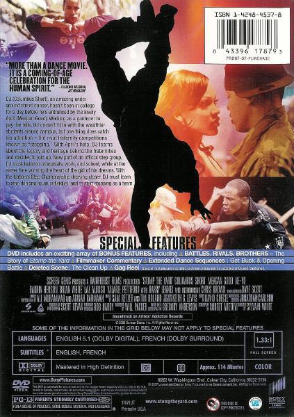 Stomp the Yard DVD movie collectible [Barcode 4030521710122] - Main Image 2