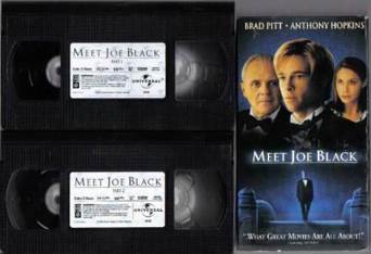 Meet Joe Black VHS movie collectible [Barcode 096898440035] - Main Image 2