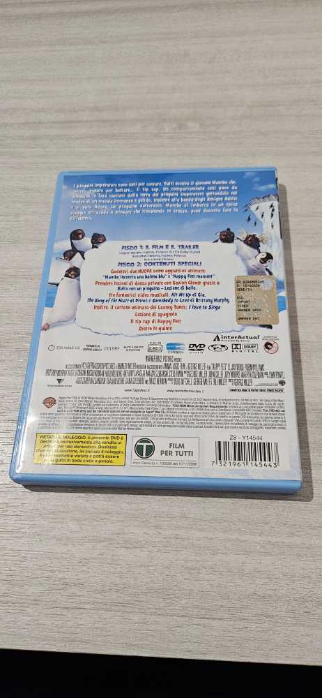 HAPPY FEET (EDIZIONE SPECIALE 2 DISCHI) DVD movie collectible [Barcode 7321961145443] - Main Image 2