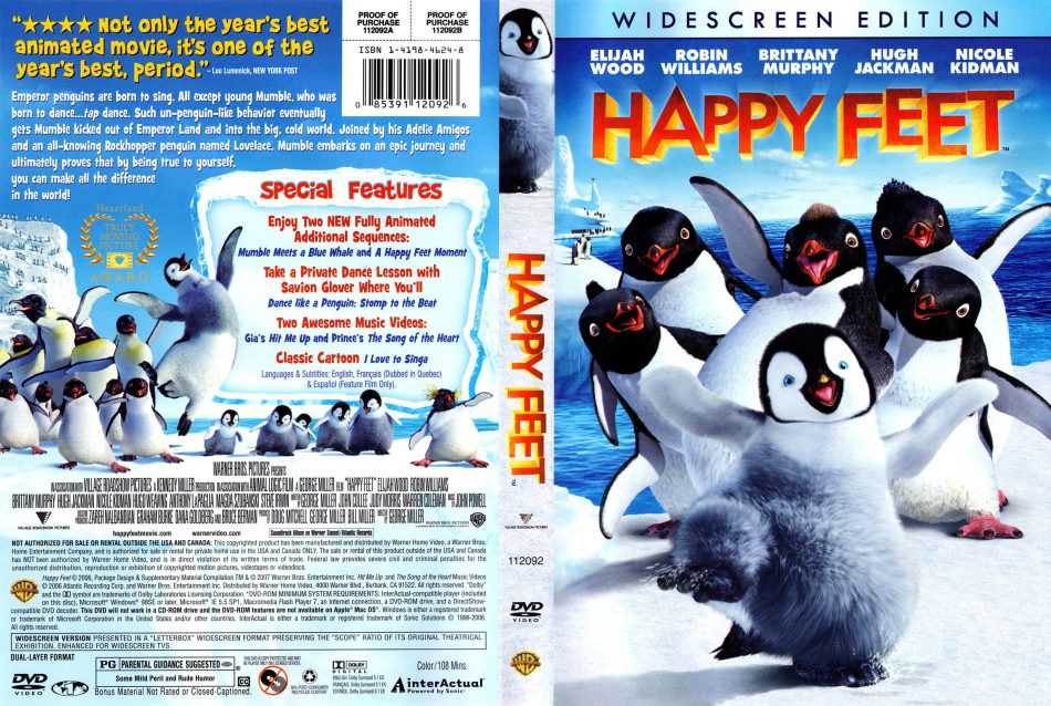 Happy Feet Digital Copy movie collectible [Barcode 883929321025] - Main Image 3