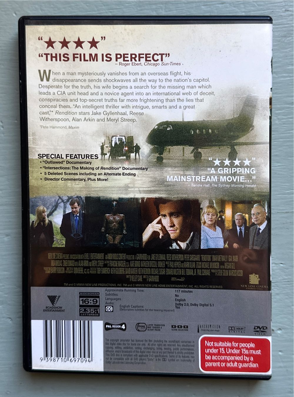 Rendition (2007) DVD DVD movie collectible [Barcode 9398710697094] - Main Image 2