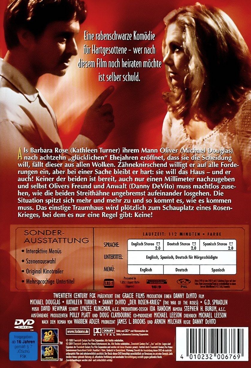 The War of the Roses DVD movie collectible [Barcode 4010232006769] - Main Image 3