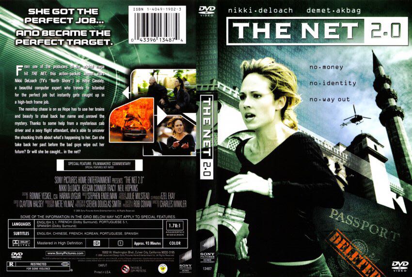 The Net 2.0 DVD movie collectible [Barcode 043396134874] - Main Image 2