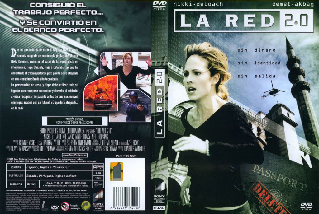 The Net 2.0 DVD-R movie collectible [Barcode 5035822091436] - Main Image 2