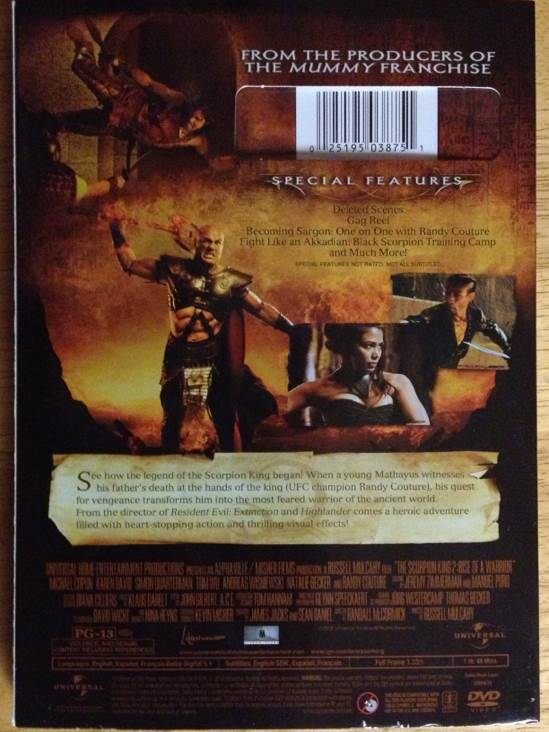 The Scorpion King 2: Rise of a Warrior Blu-ray movie collectible - Main Image 2