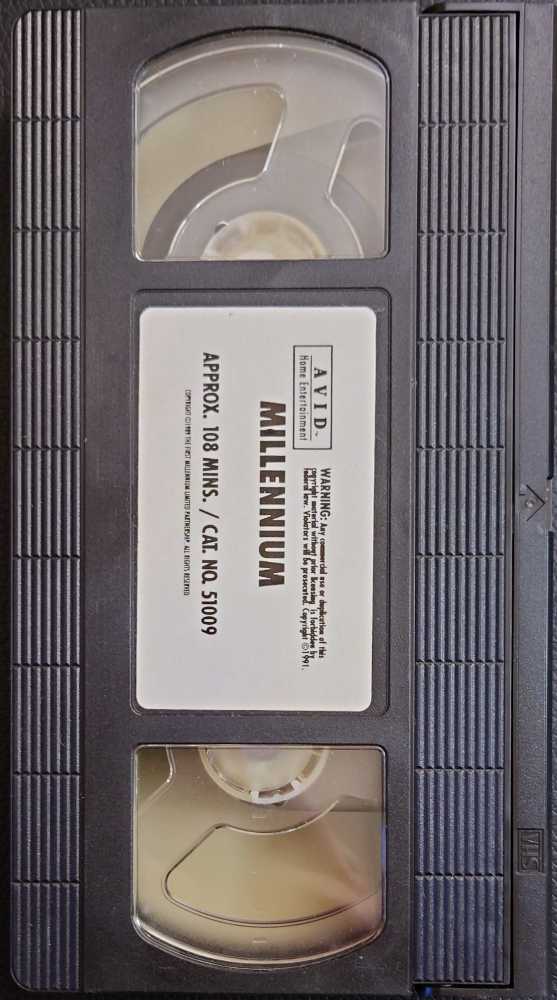 Millennium VHS movie collectible [Barcode 012235100936] - Main Image 3