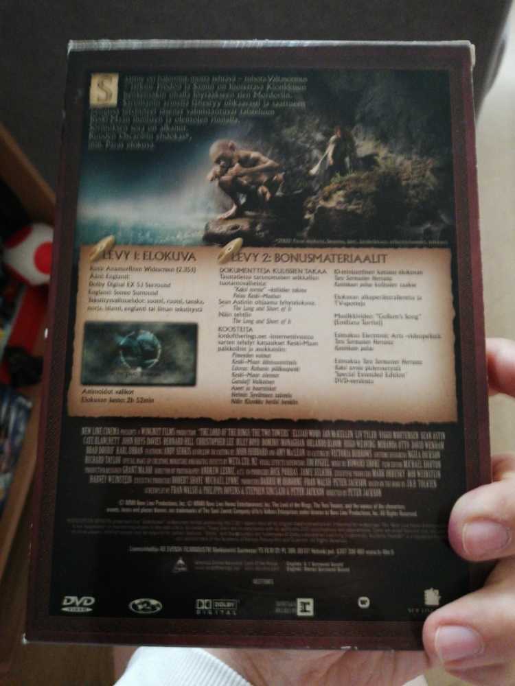 Lord of the Rings 2 : The Two Towers DVD movie collectible [Barcode 6420614637753] - Main Image 2