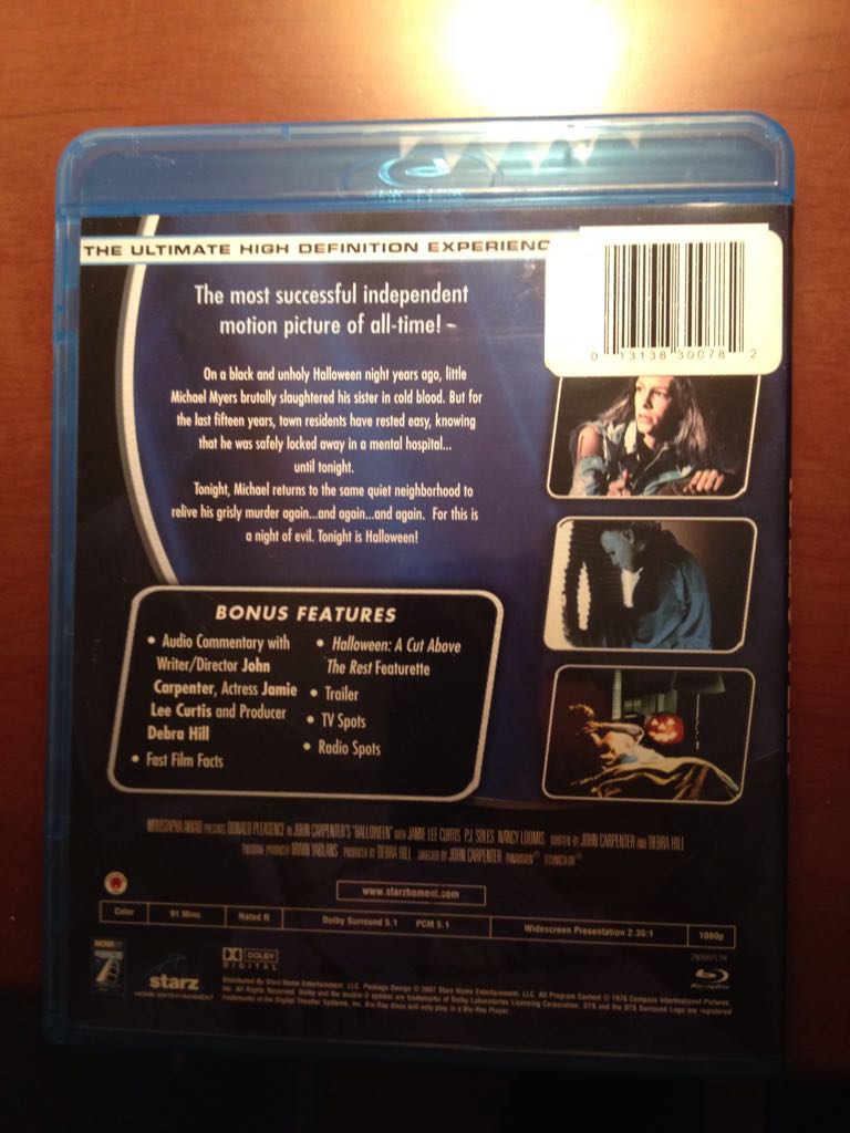 Halloween DVD movie collectible [Barcode 013131032499] - Main Image 2