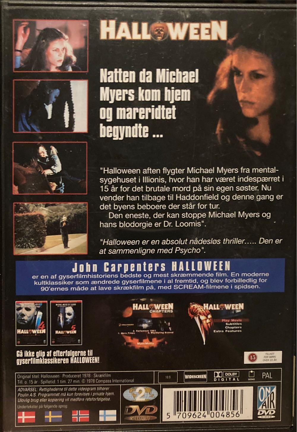 Halloween DVD movie collectible [Barcode 5709624004856] - Main Image 2