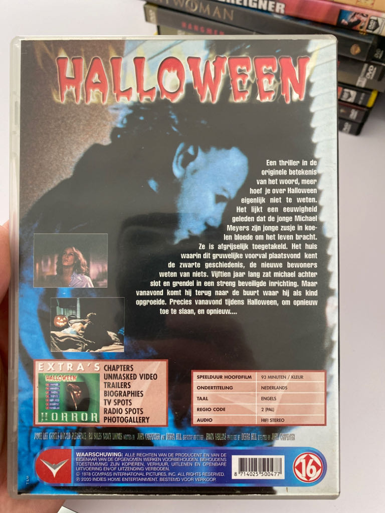 Halloween DVD movie collectible [Barcode 8714025500477] - Main Image 2