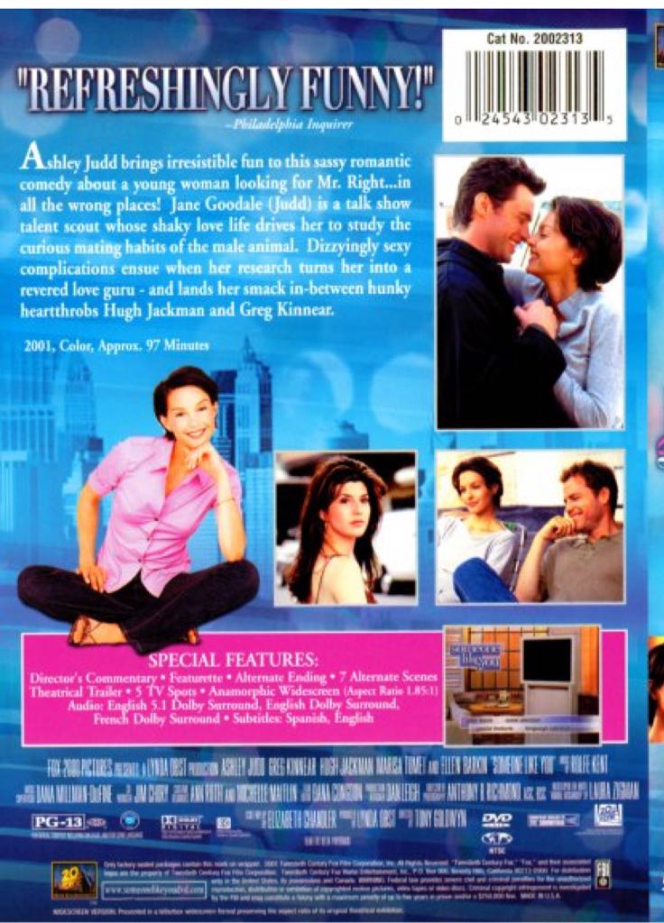 Someone Like You DVD movie collectible [Barcode 024543023142] - Main Image 2