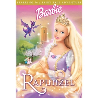Barbie as Rapunzel VHS movie collectible [Barcode 065935143895] - Main Image 1