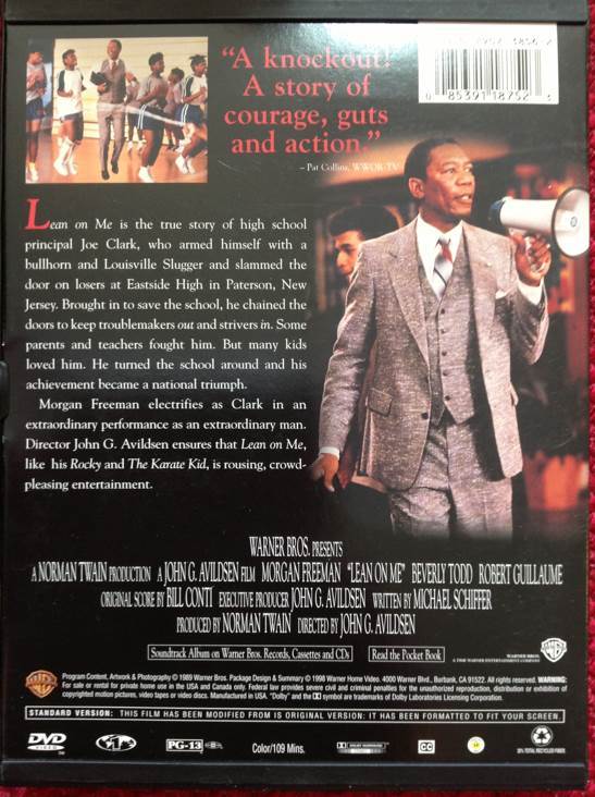 Lean on Me Digital Copy movie collectible [Barcode 085391187523] - Main Image 2