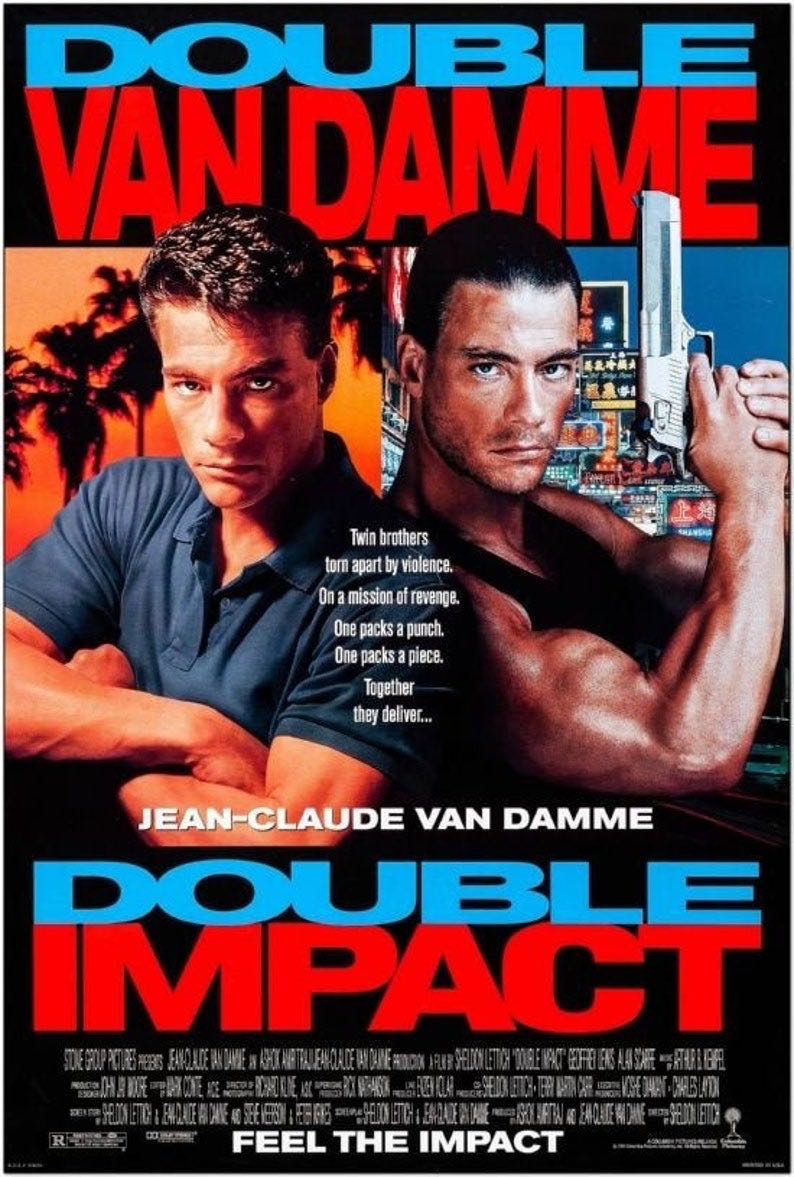 Double Impact DVD movie collectible [Barcode 8717545909089] - Main Image 2