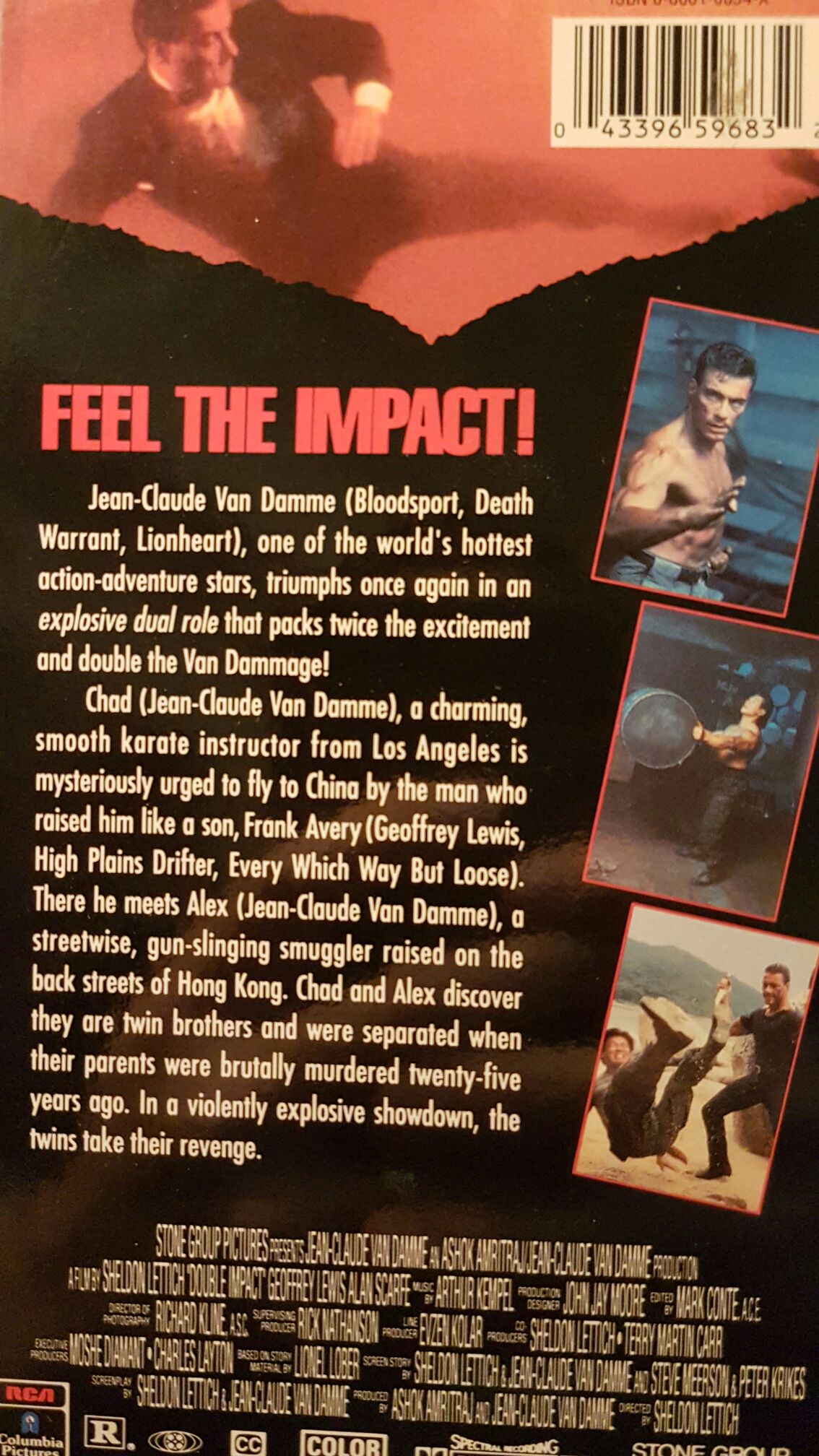 Double Impact DVD movie collectible [Barcode 9321337071008] - Main Image 2