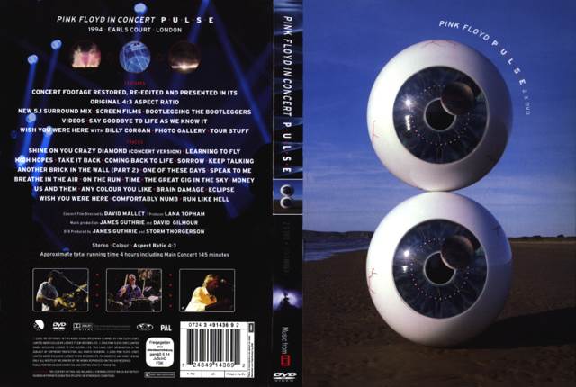 Pink Floyd: Pulse DVD movie collectible [Barcode 074645417196] - Main Image 2