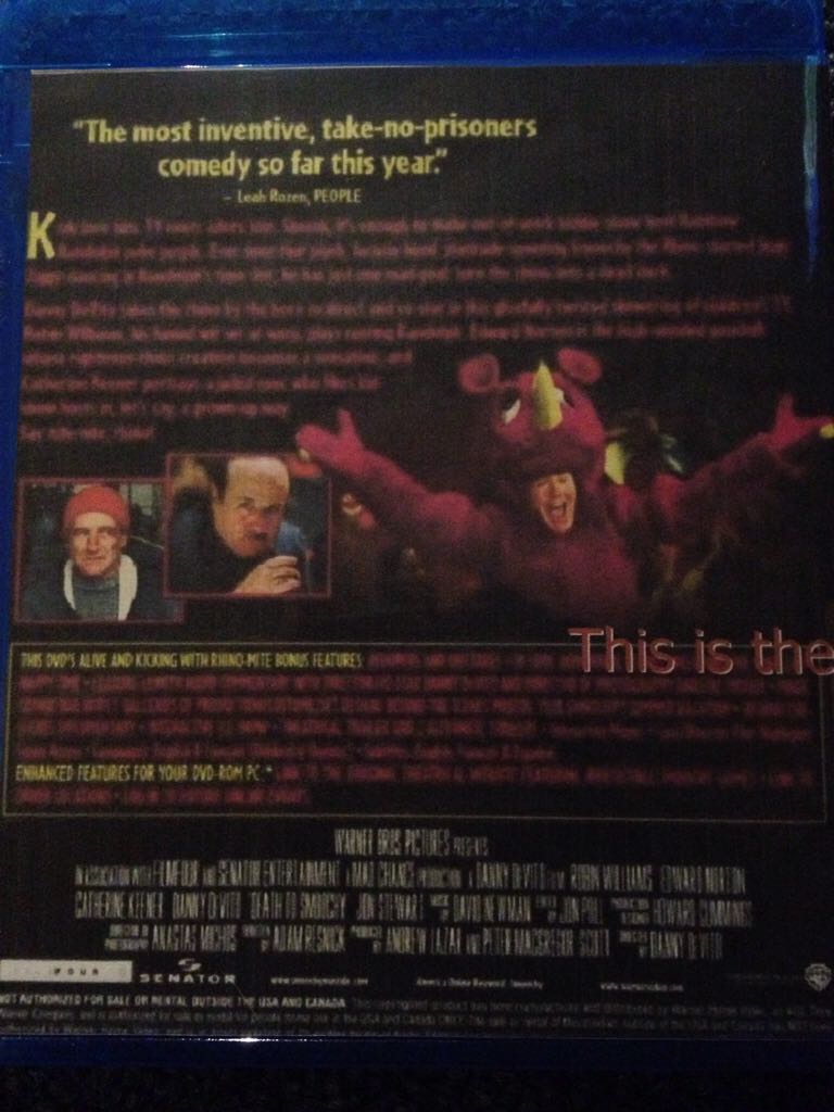 Death to Smoochy Blu-ray movie collectible - Main Image 2