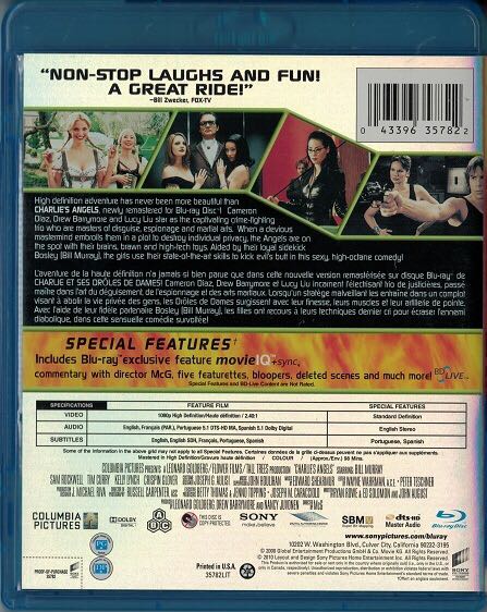Charlie’s Angels Blu-ray movie collectible [Barcode 043396357822] - Main Image 2