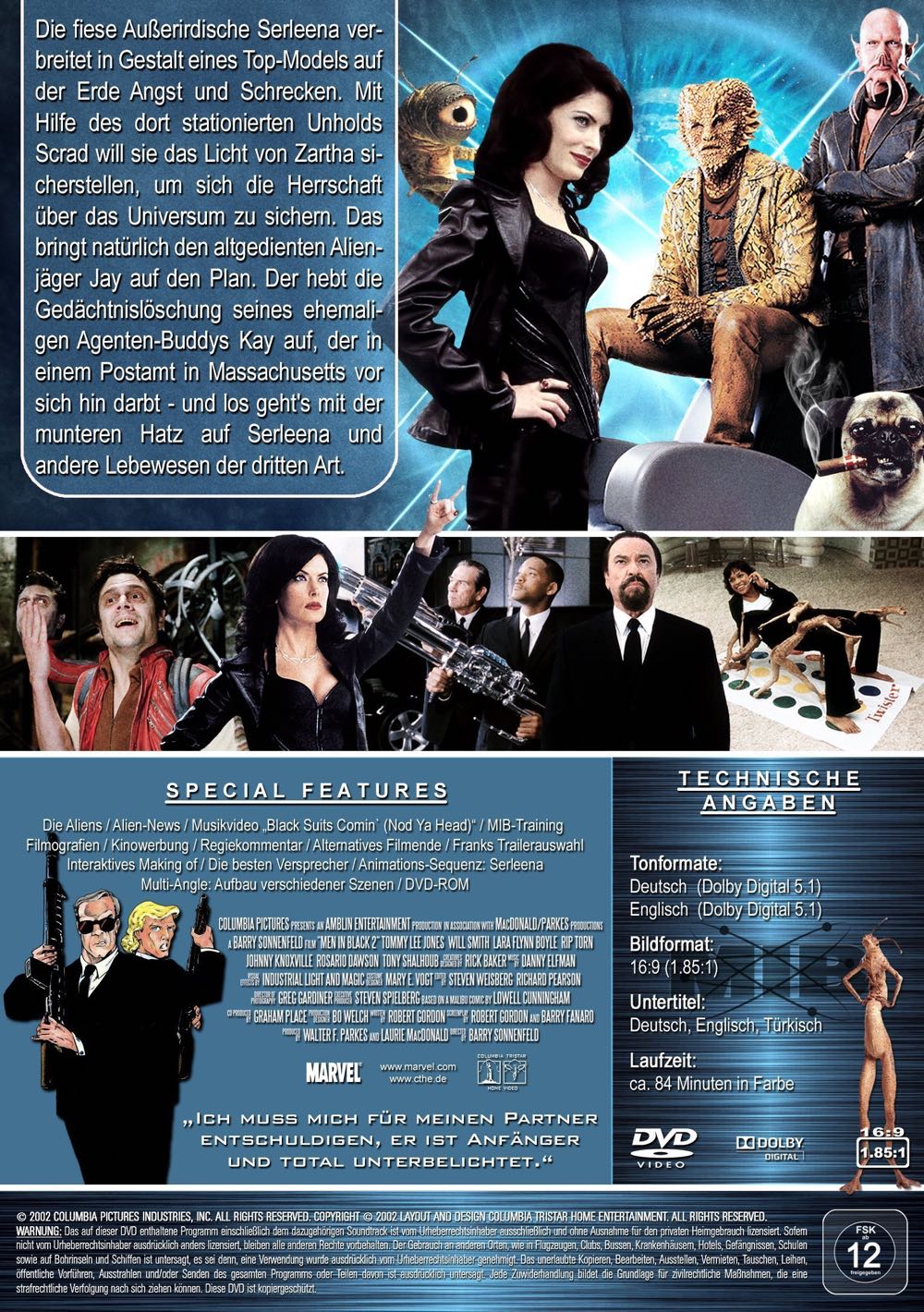 Men in Black 2 iTunes movie collectible [Barcode 317731011092] - Main Image 2