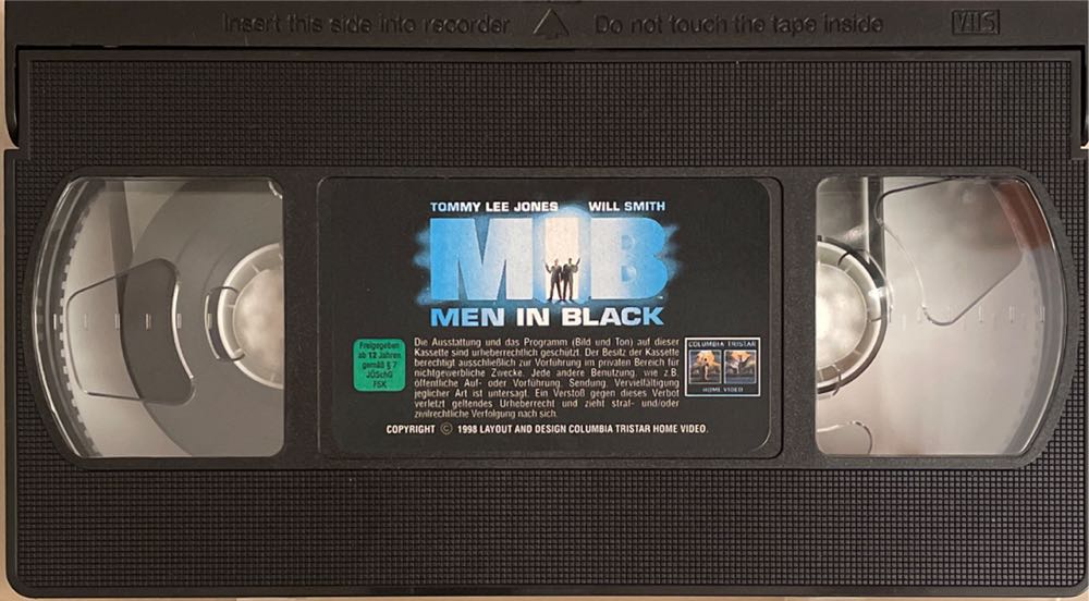 Men in Black VHS movie collectible [Barcode 4011039245108] - Main Image 3