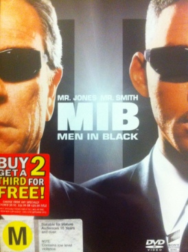 Men in Black DVD movie collectible [Barcode 9338683111302] - Main Image 1