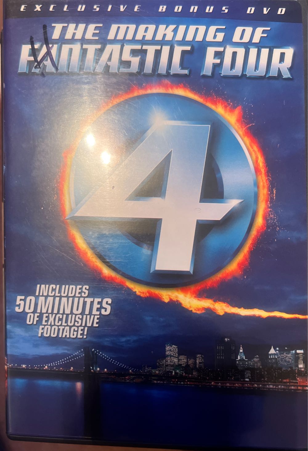 MARVEL’S  : Fantastic 4  : No Slip Cover DVD movie collectible [Barcode 024543213628] - Main Image 3