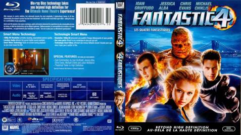 Fantastic Four Blu-ray movie collectible [Barcode 024543395843] - Main Image 2