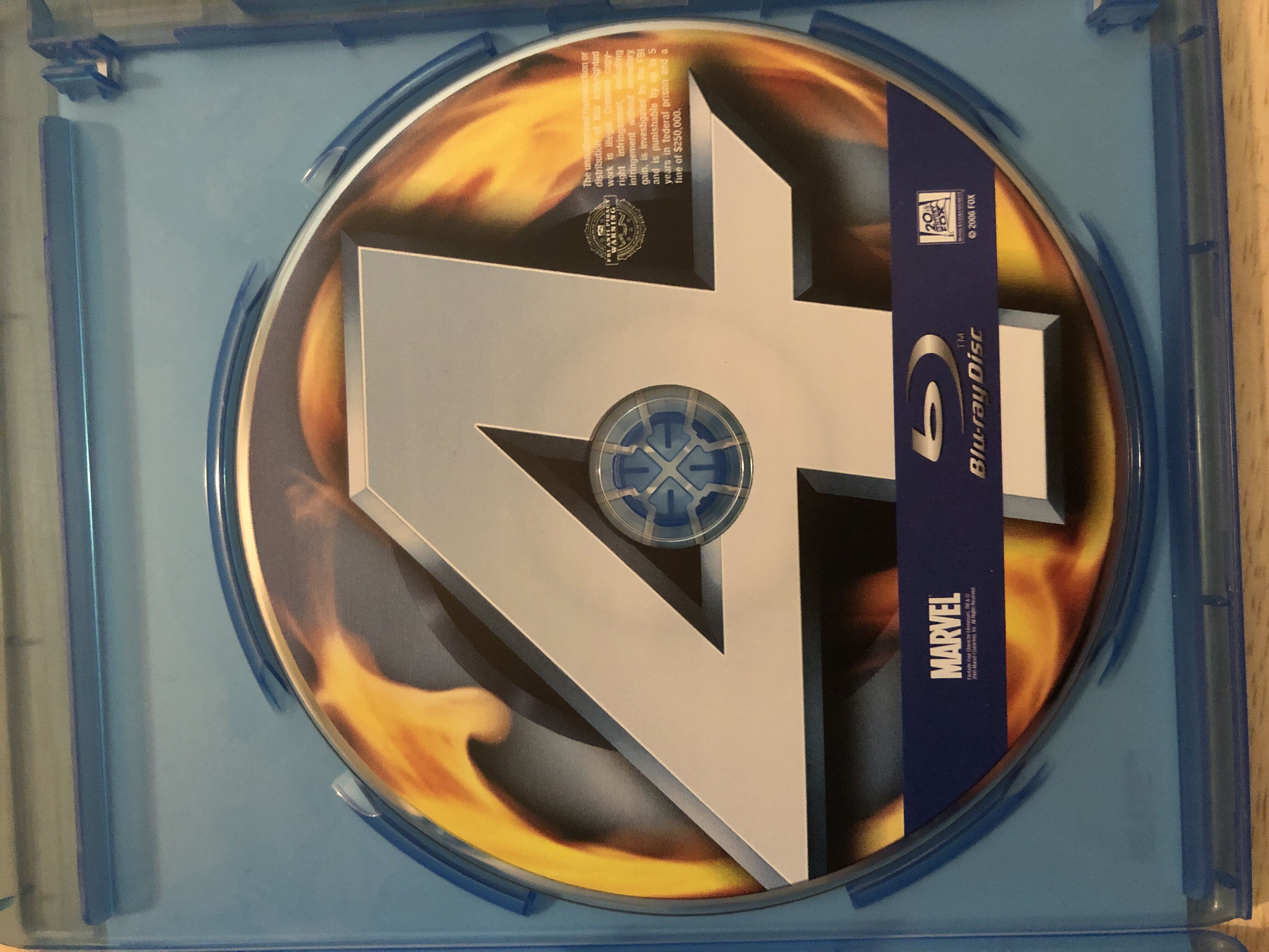 Fantastic Four Blu-ray movie collectible [Barcode 024543395843] - Main Image 3