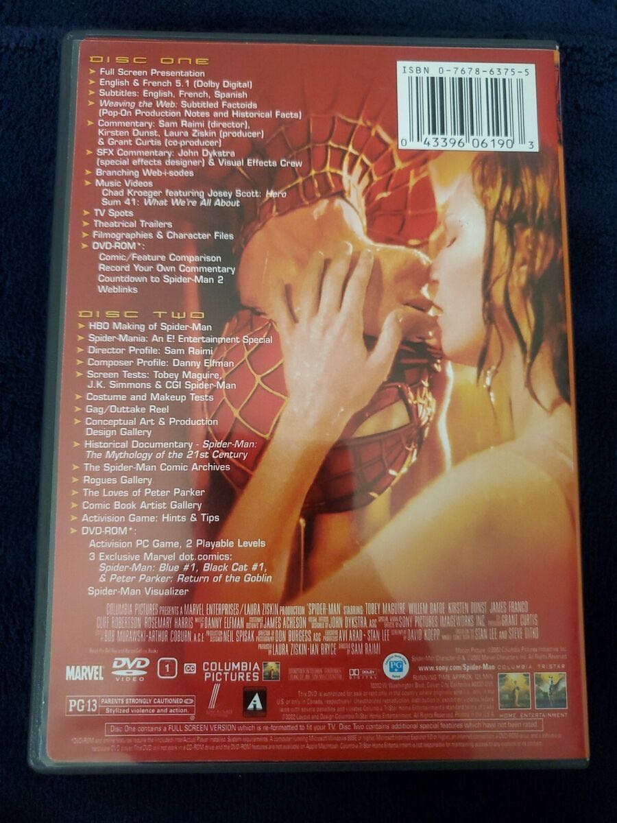 Spider-Man 1 DVD movie collectible [Barcode 043396001701] - Main Image 2
