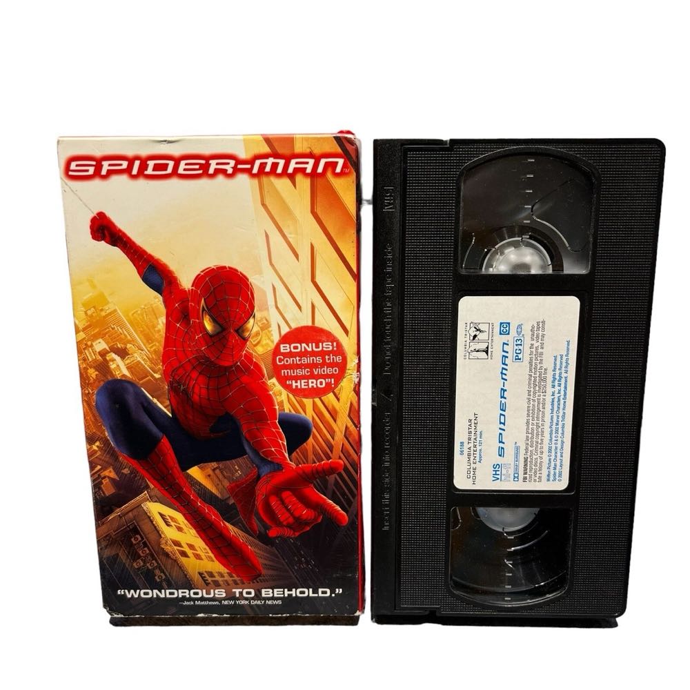 Spider-Man [VHS] VHS movie collectible [Barcode 7332421009014] - Main Image 3