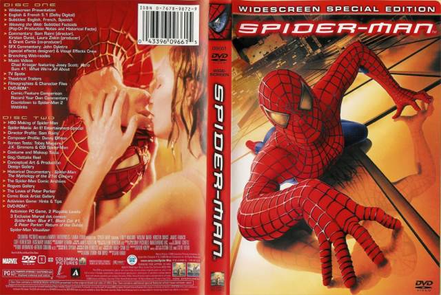 Spiderman 1 DVD movie collectible [Barcode 8013123025951] - Main Image 2
