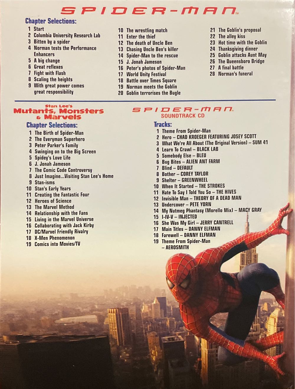 Spider-Man DVD movie collectible [Barcode 9317731012495] - Main Image 3