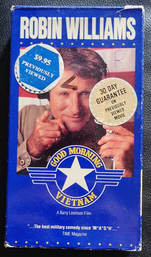 Good Morning Vietnam VHS movie collectible [Barcode 012257660036] - Main Image 3