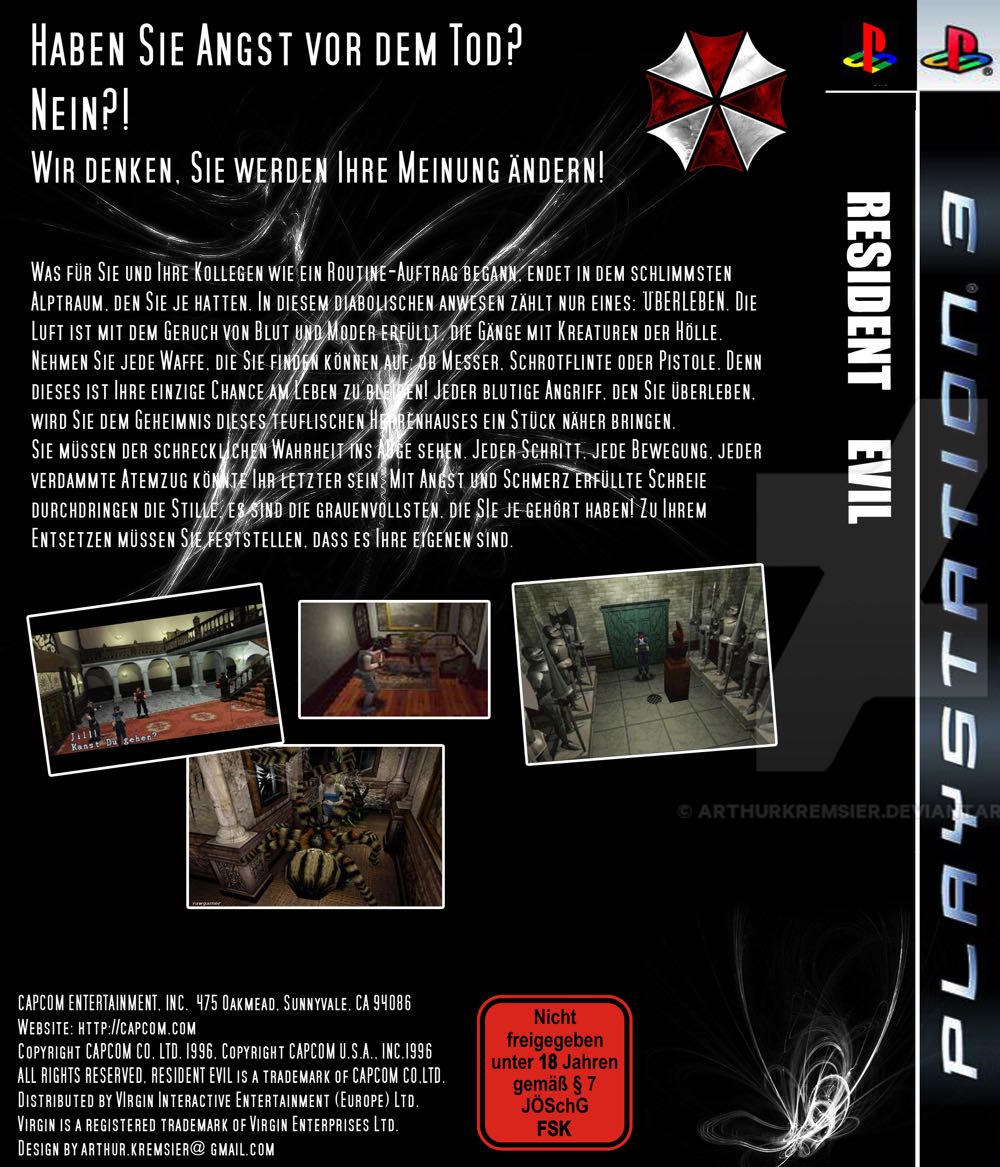 Resident Evil DVD movie collectible [Barcode 4339601534] - Main Image 2