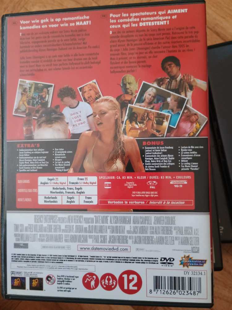Date Movie DVD movie collectible [Barcode 8712626023487] - Main Image 2