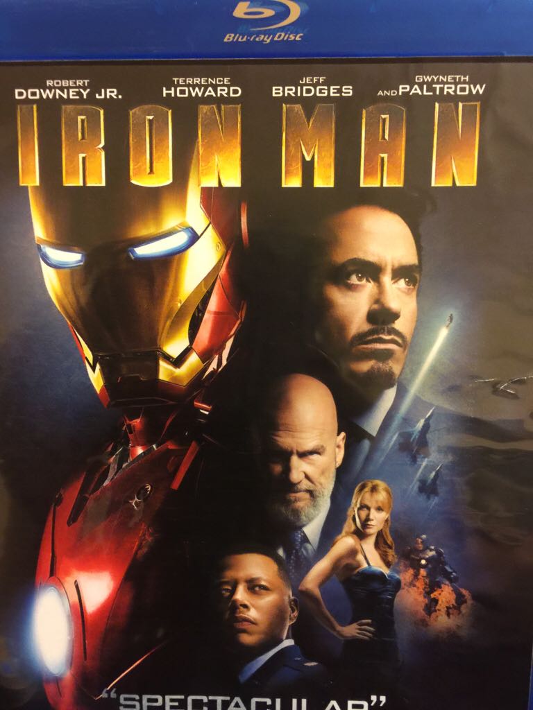 Iron Man Blu-ray movie collectible - Main Image 1