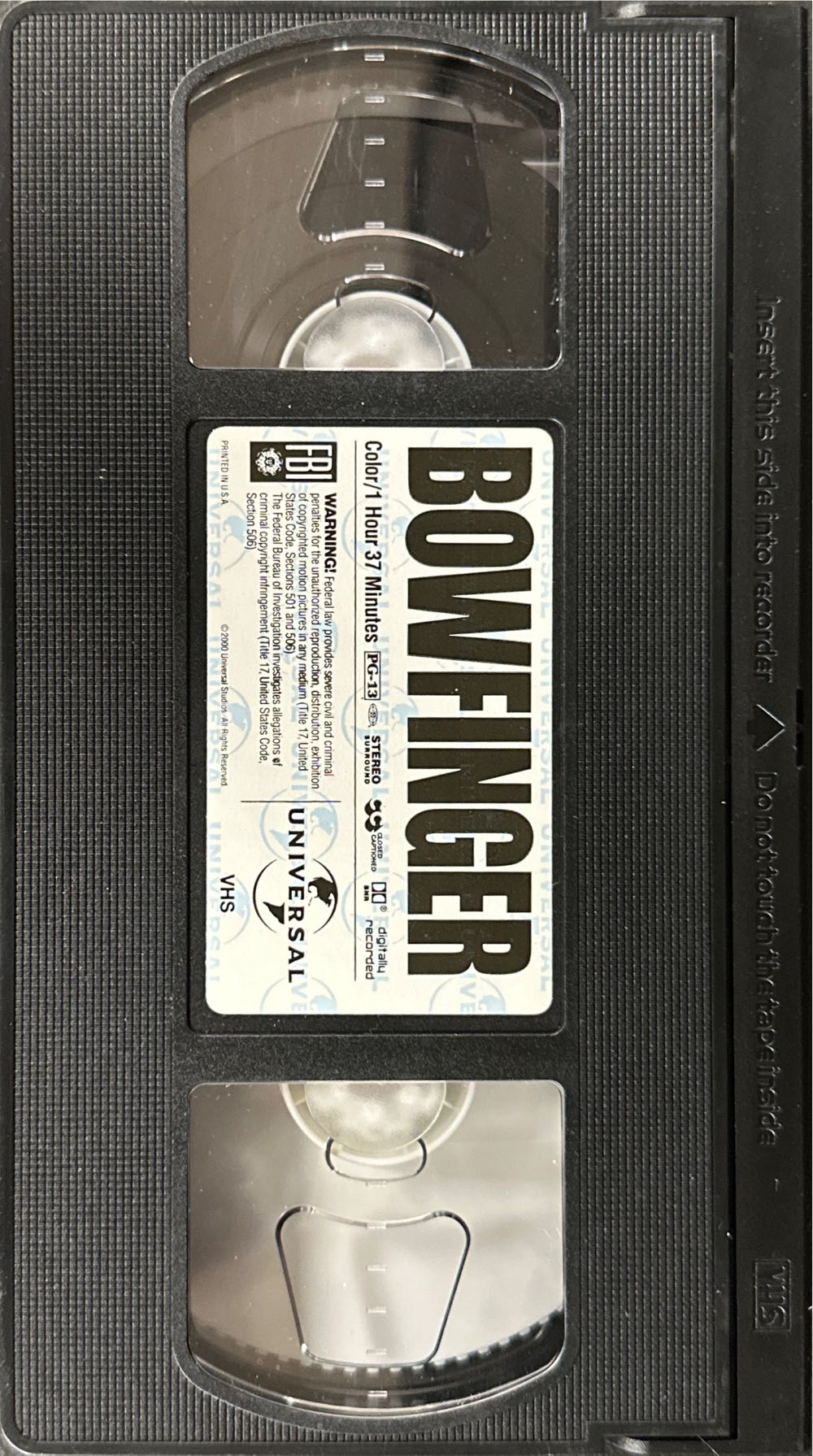 Bowfinger VHS movie collectible [Barcode 096898415736] - Main Image 4